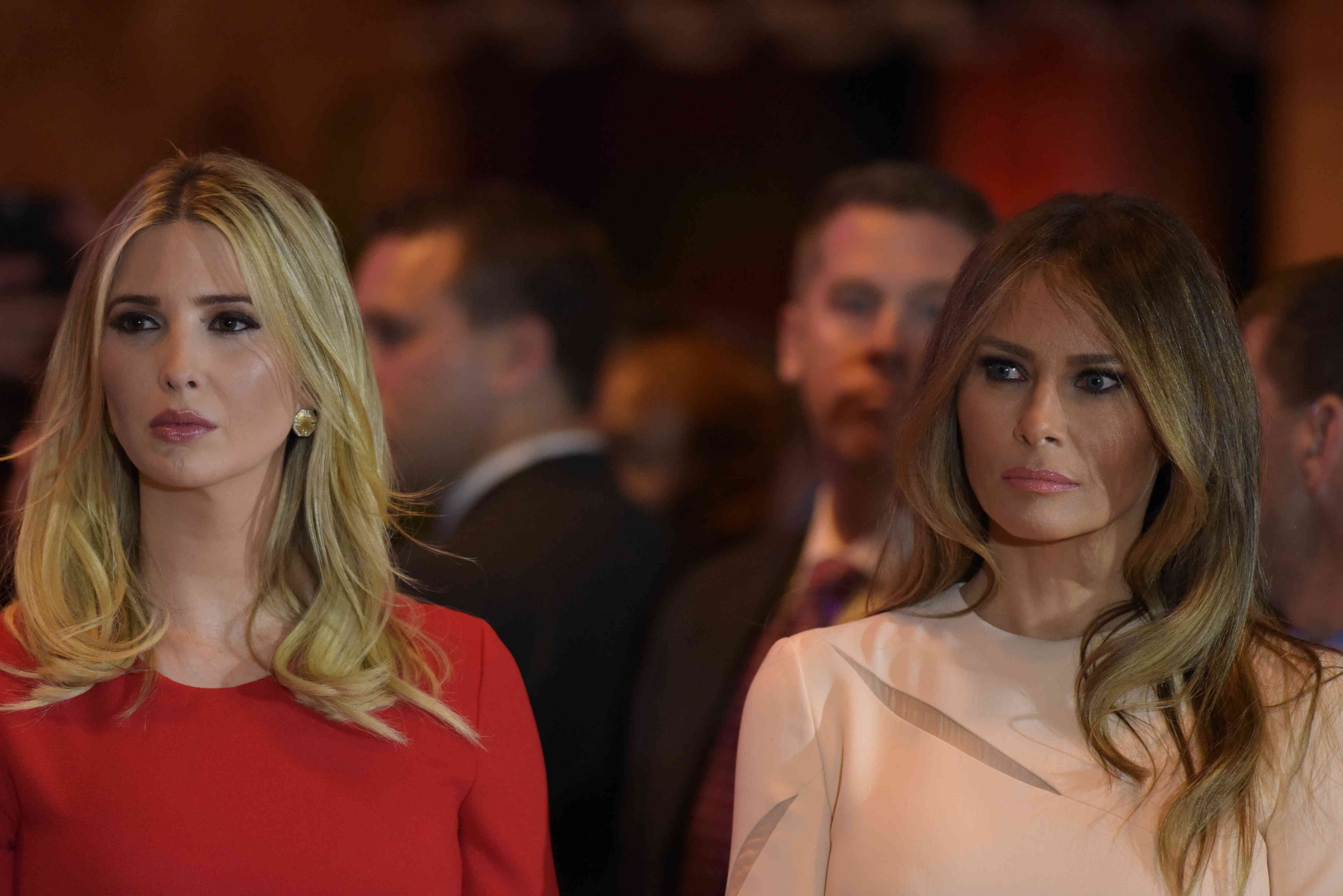 Ivanka y Melania Trump.