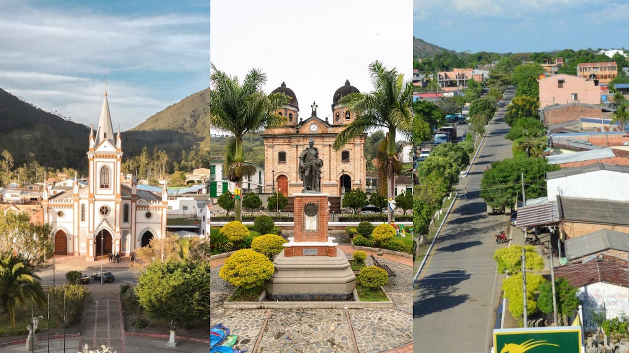 Arcabuco, Boyacá / Concepción, Antioquia / Paz de Ariporo, Casanare