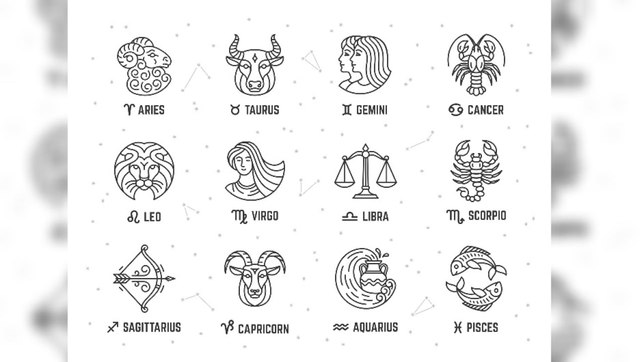 Imagen de referencia de los signos zodiacales - Getty Images