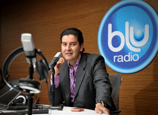 Néstor Morales, director de Mañanas Blu, en Blu Radio