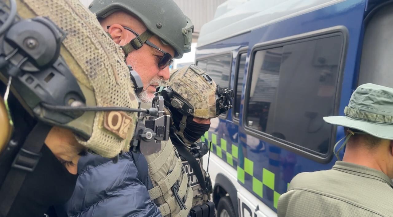 Salvatore Mancuso llegó a Colombia.