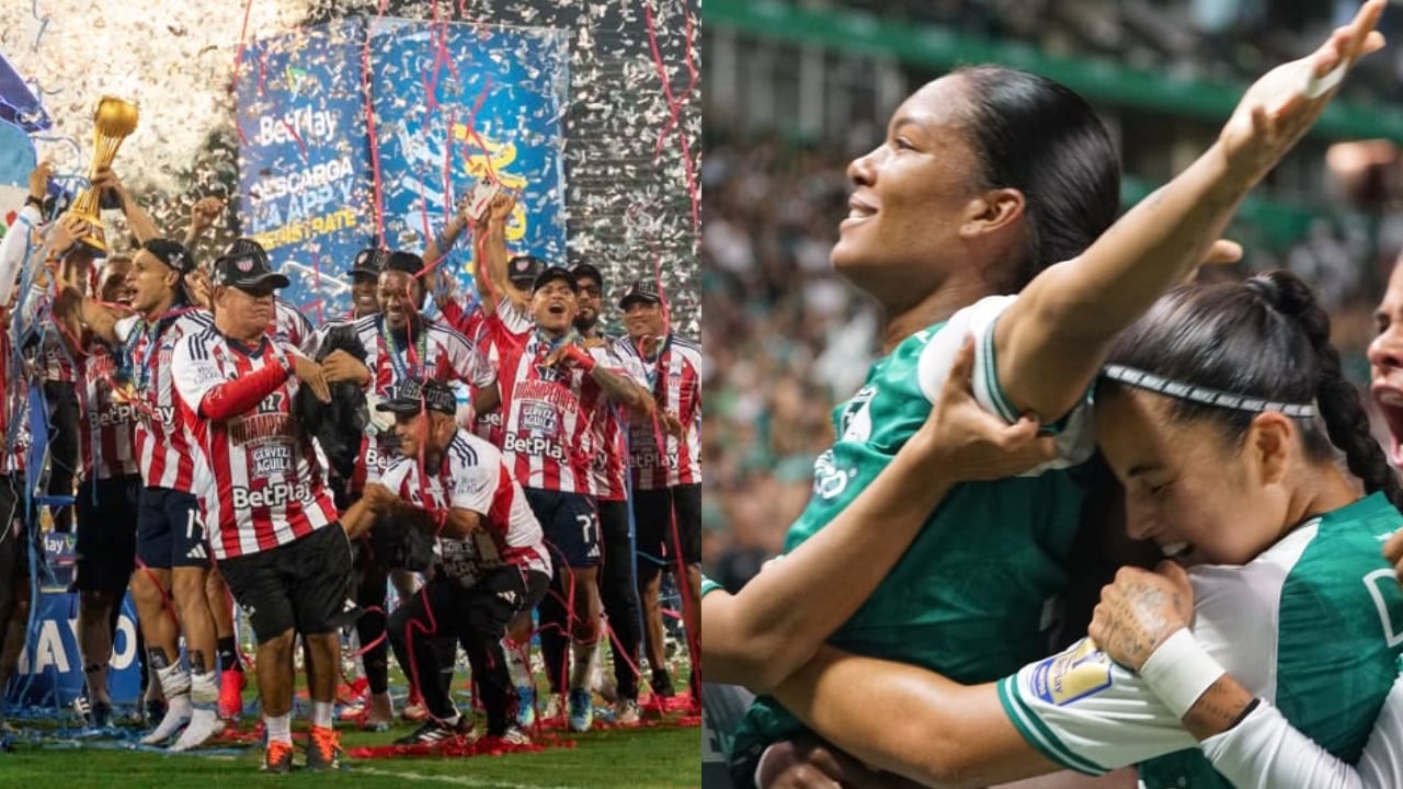 Junior y Cali, actuales campeones.
