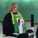 Profesora en Brasil