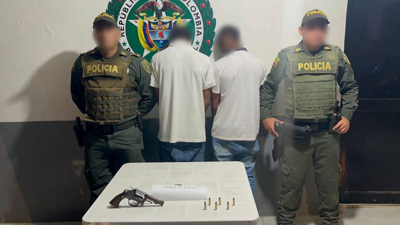 Adolescentes aprehendidos en Cartagena