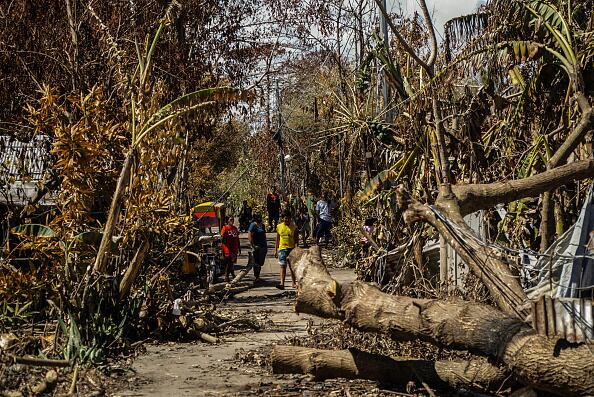 Imágenes de los estragos del tifón 'Rai', en 2021, que azotó a Filipinas.
