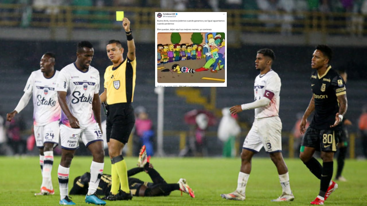 Memes para Fortaleza por caída con Nacional
