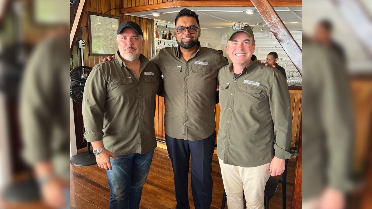 El expresidente Iván Duque está en Guayana en la conferencia de Concordia.