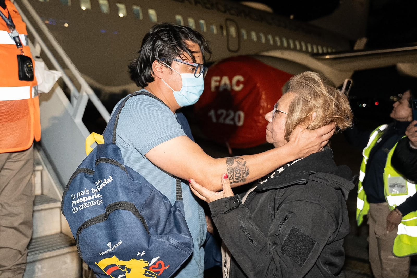 Beto Coral llegó este 16 de julio a Colombia en un vuelo humanitario de la Fuerza Aeroespacial Colombiana tras ser deportado de Estados Unidos.