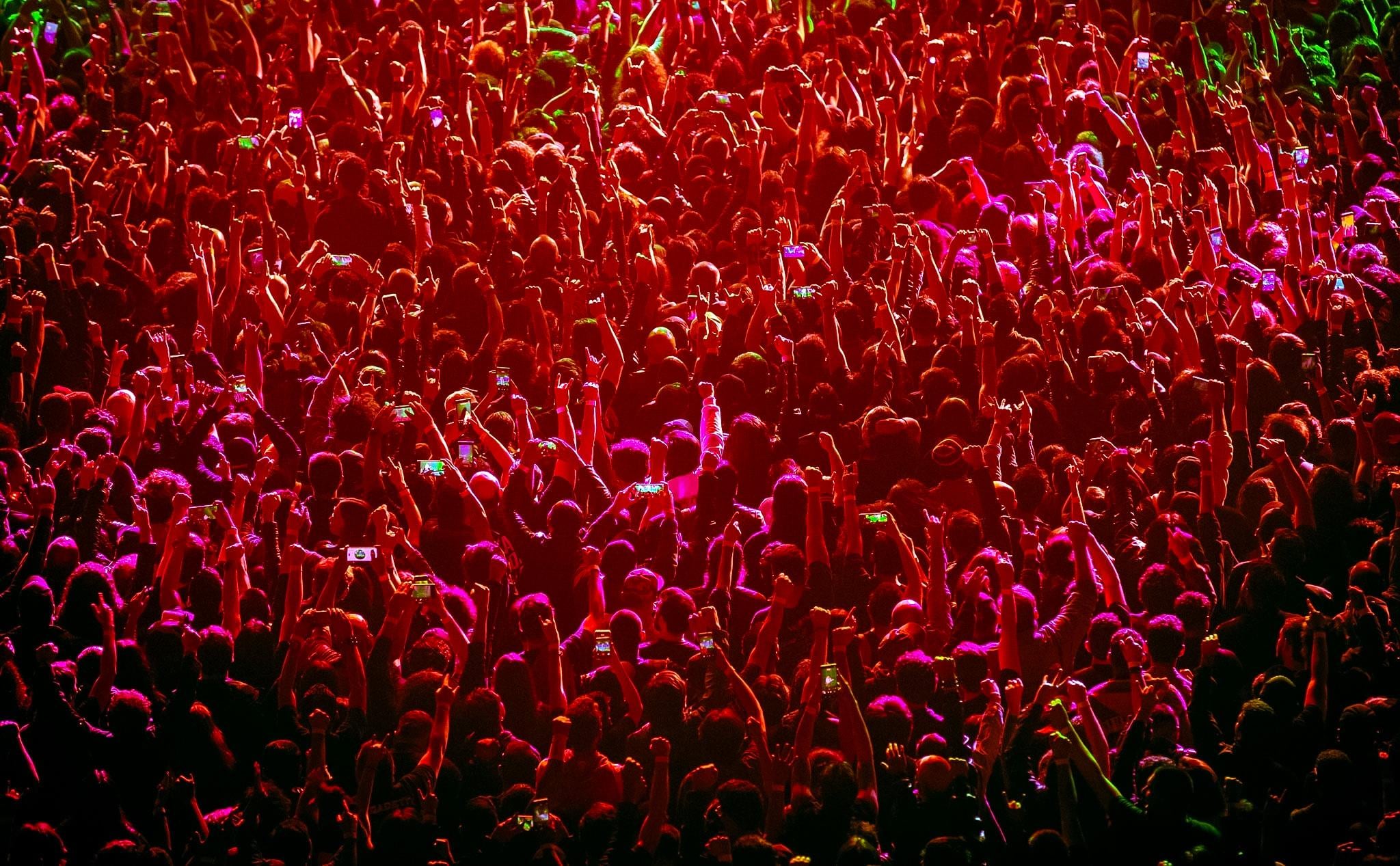 Megadeth, el 26 de abril de 2026, en el Movistar Arena de Bogotá