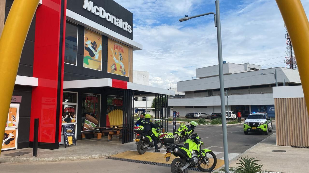 Sitio donde se registró el atentado criminal contra ‘El Dominicano’ en Valledupar, Cesar.