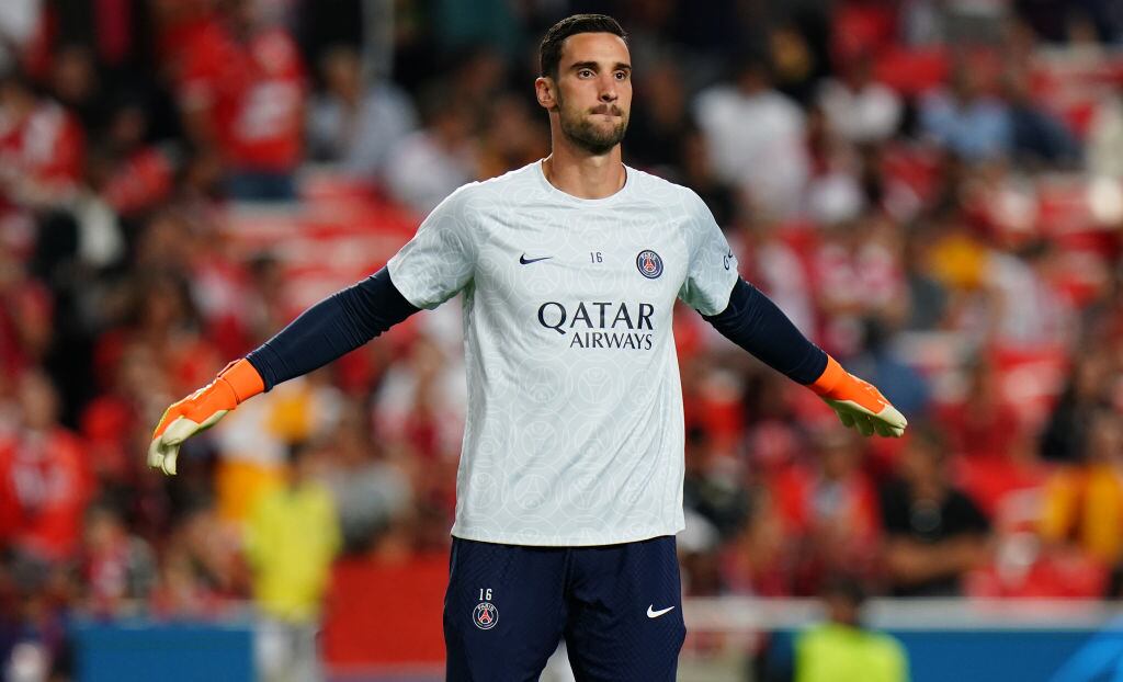 Sergio Rico, portero español del Paris Saint-Germain.