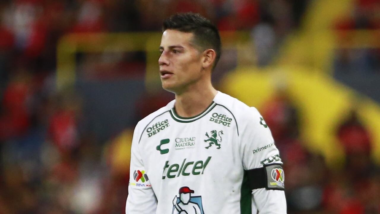 James Rodríguez, volante del Club León
