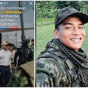 Mensaje del presidente y alias Bendito Menor.