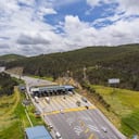 Accidente cerca al Peaje de Chusacá