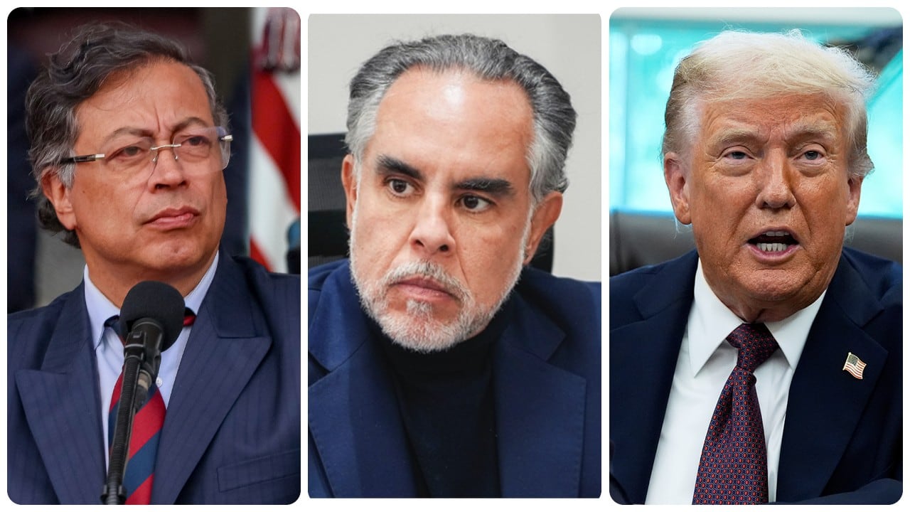 Gustavo Petro, Armando Benedetti y Donald Trump.