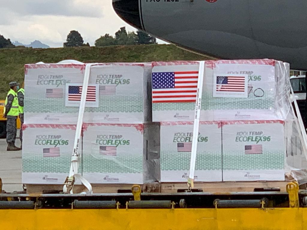 El viernes 1 de julio arribó el lote de 2.5 millones de vacunas de Johnson&Johnson donadas por Estados Unidos