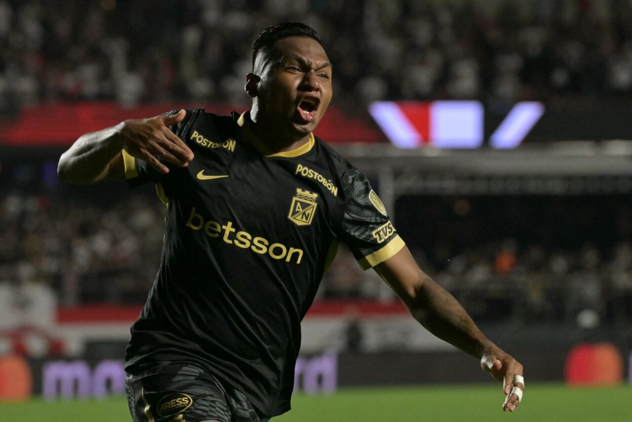 Alfredo Morelos, delantero de Atlético Nacional