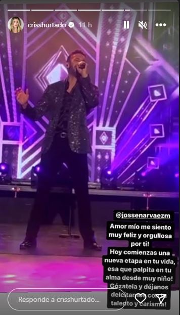 Historias del Instagram de Cristina Hurtado.