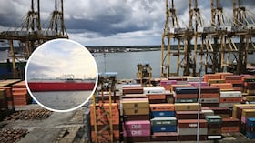 La Unidad Flotante de Almacenamiento -FSU, propiedad de EXMAR, arribó hoy a la bahía de Buenaventura
tras una travesía de un mes.