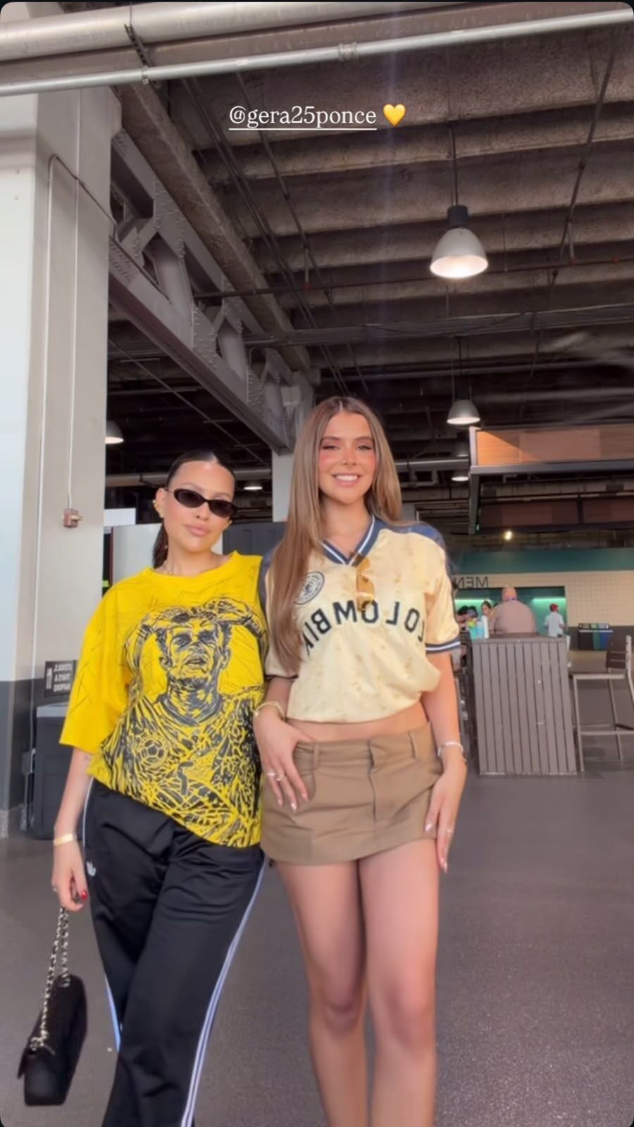Gera Ponce y Luisa Duque