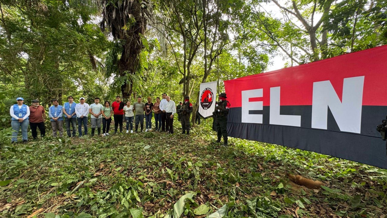 ELN liberó a siete personas que tenía secuestradas en Arauca.