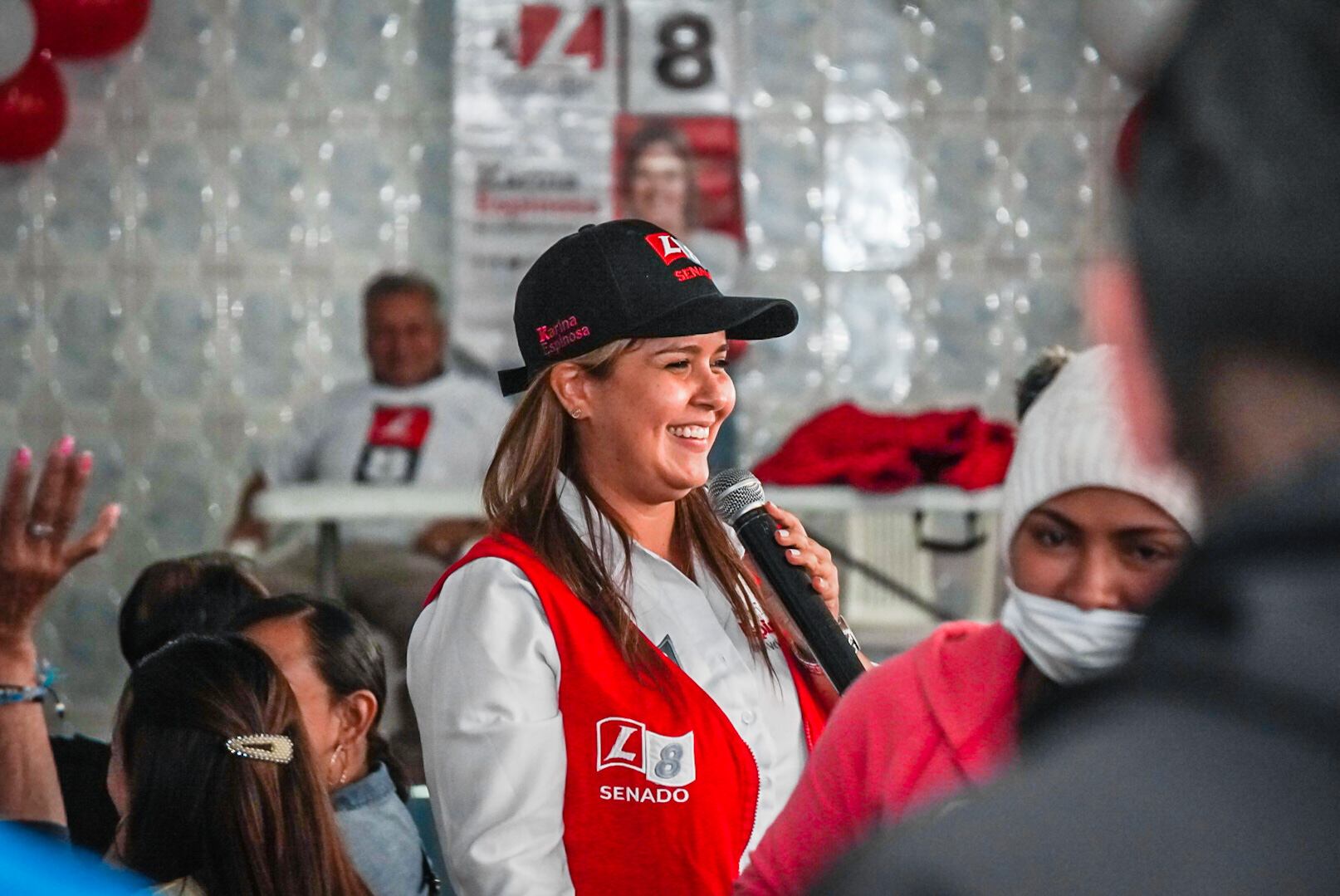 Karina Espinosa, candidata al Senado del Partido Liberal