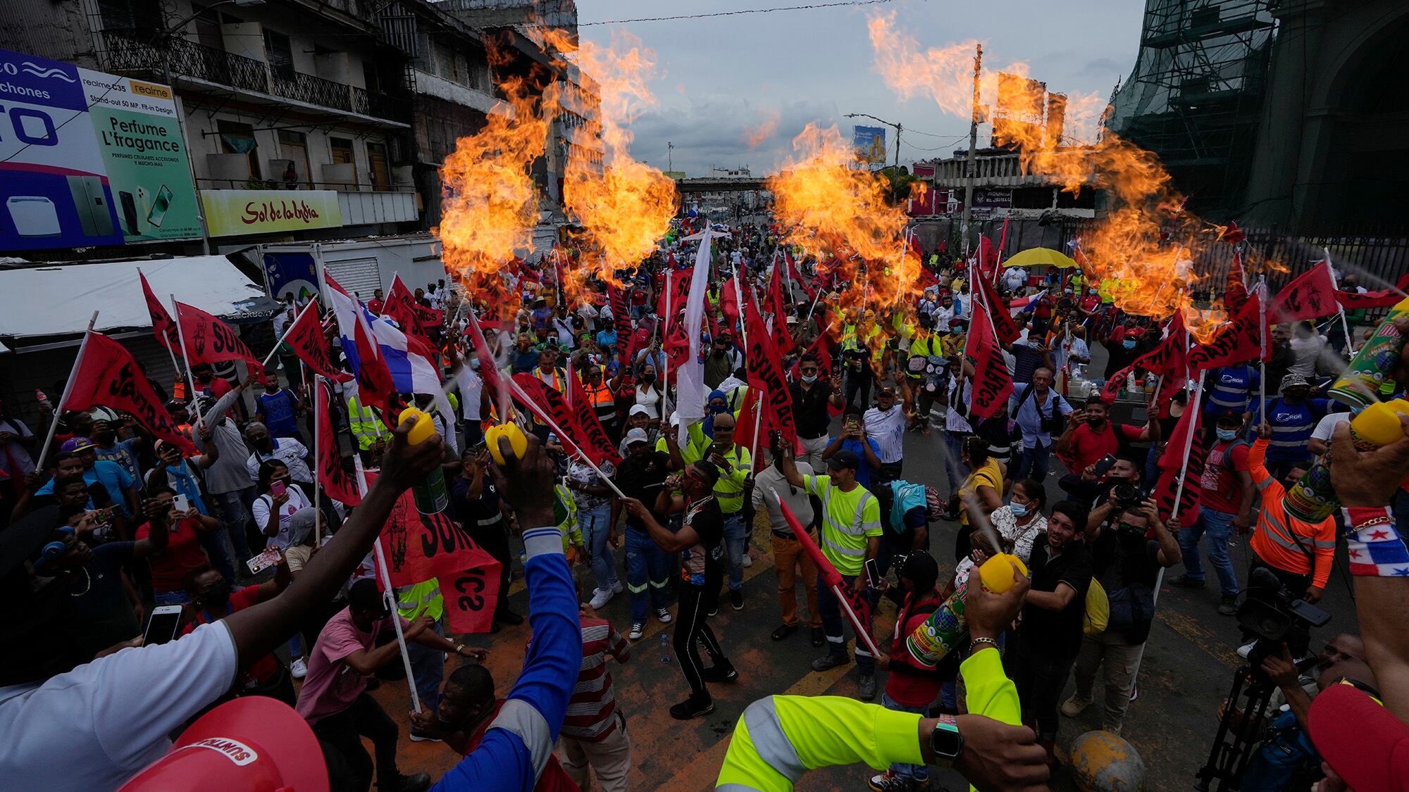 protestas en Panamá