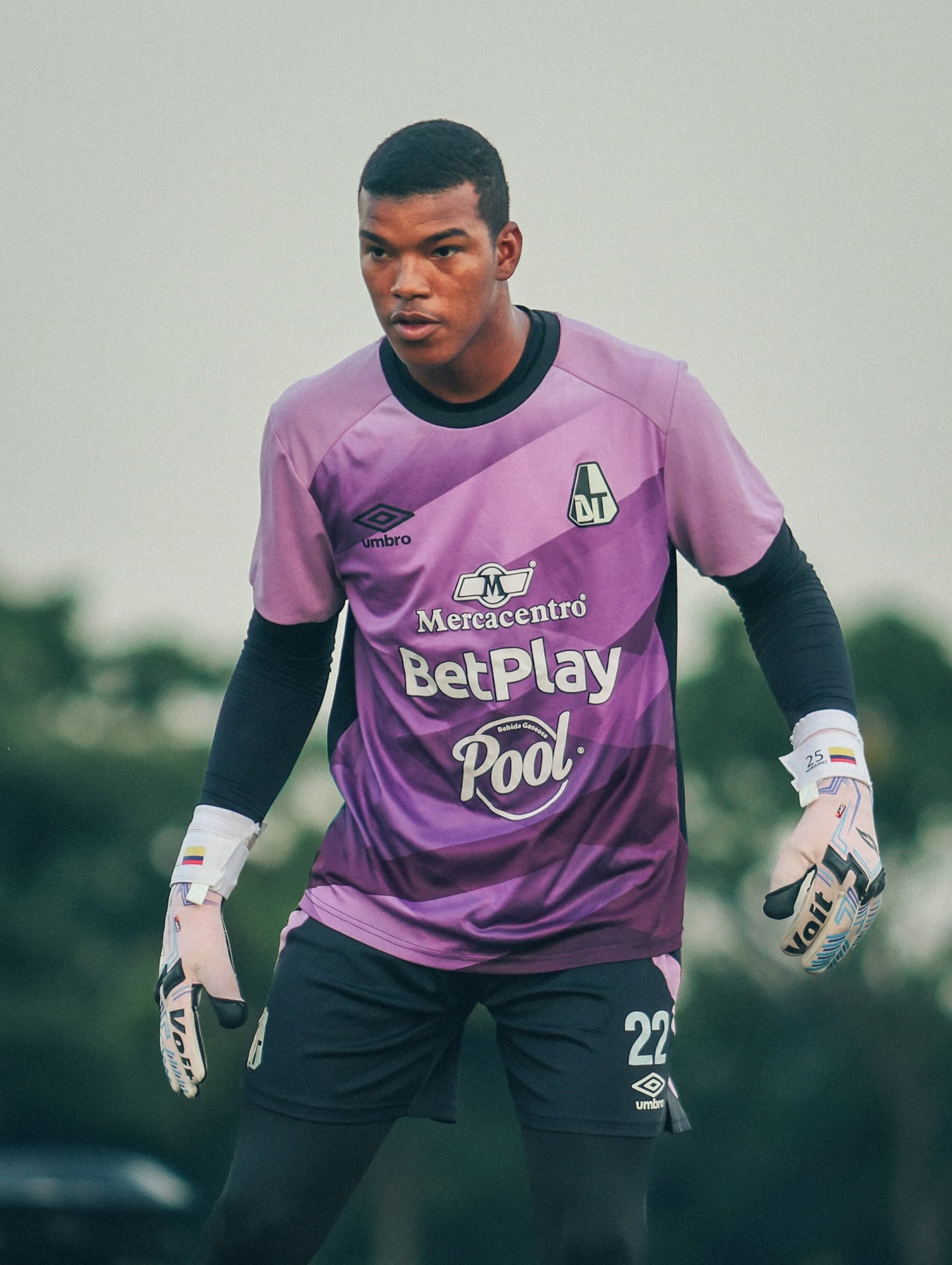 Luis Marquínez, portero colombiano.