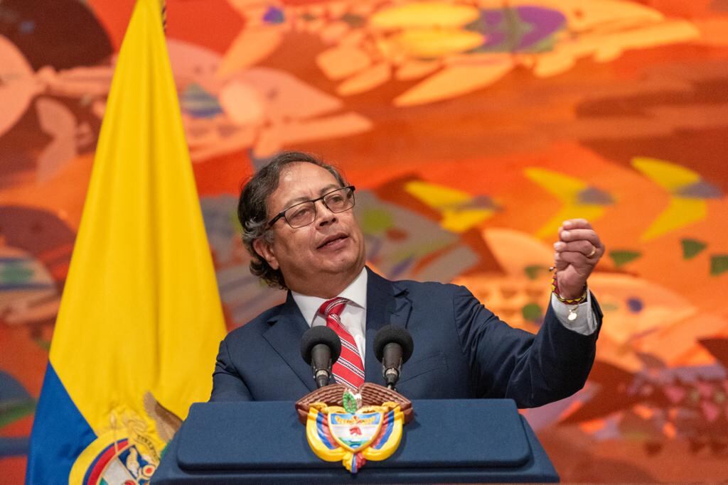 Discurso del presidente Gustavo Petro en el Congreso de la República.