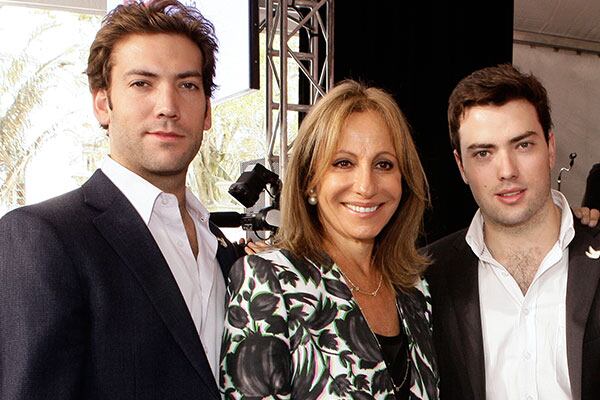 Martín Santos, Aida Furmanski y Esteban Santos.