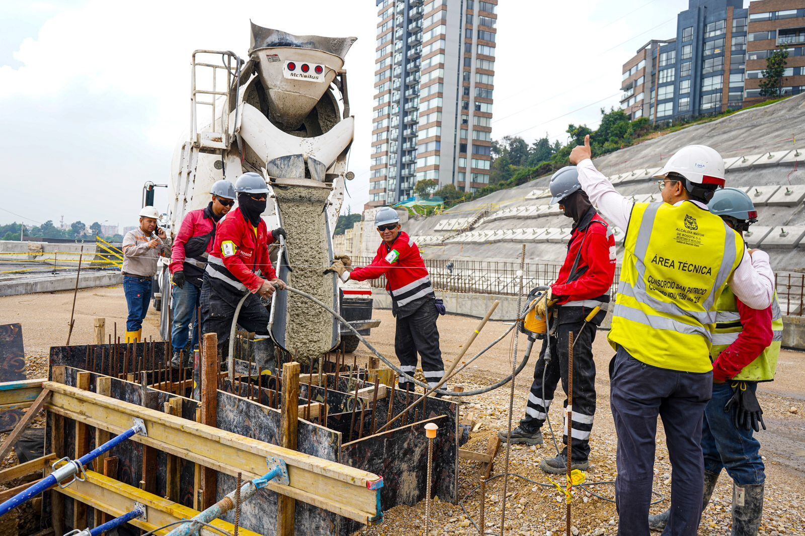 Obras calle 127 con Avenida Boyacá