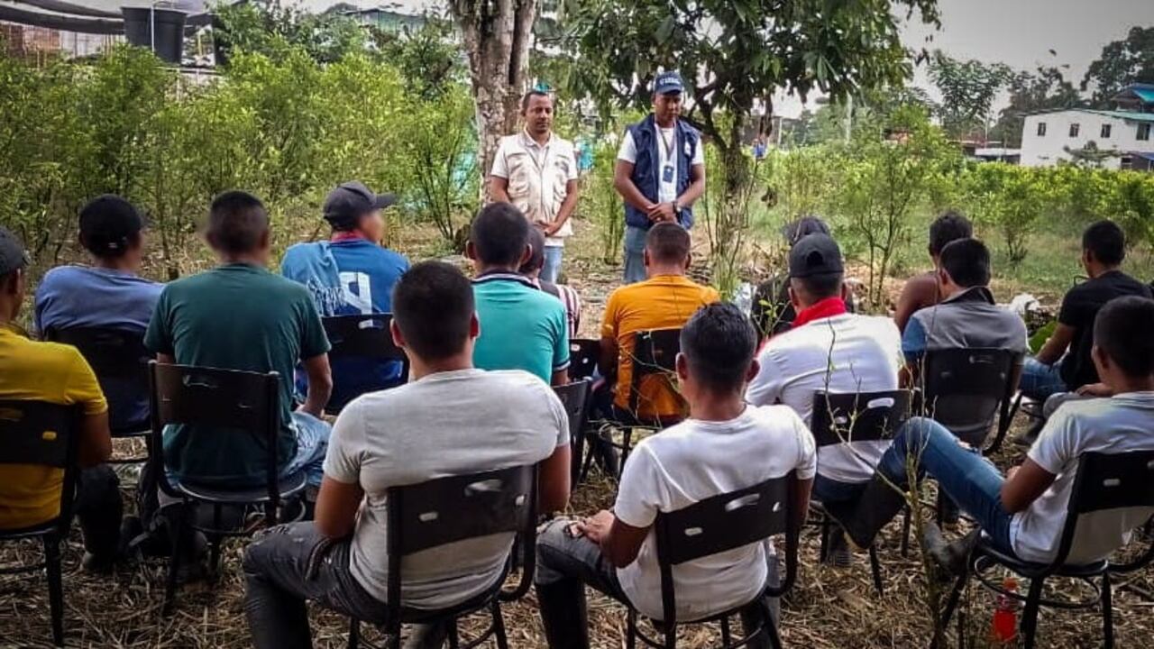 Para lograr la liberación, la misión humanitaria debió llegar hasta una de las zonas más alejada del municipio de Tumaco