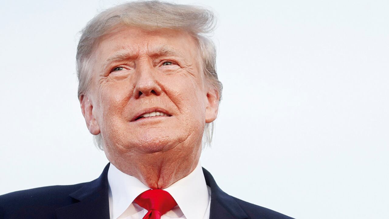 El expresidente de EEUU, Donald Trump