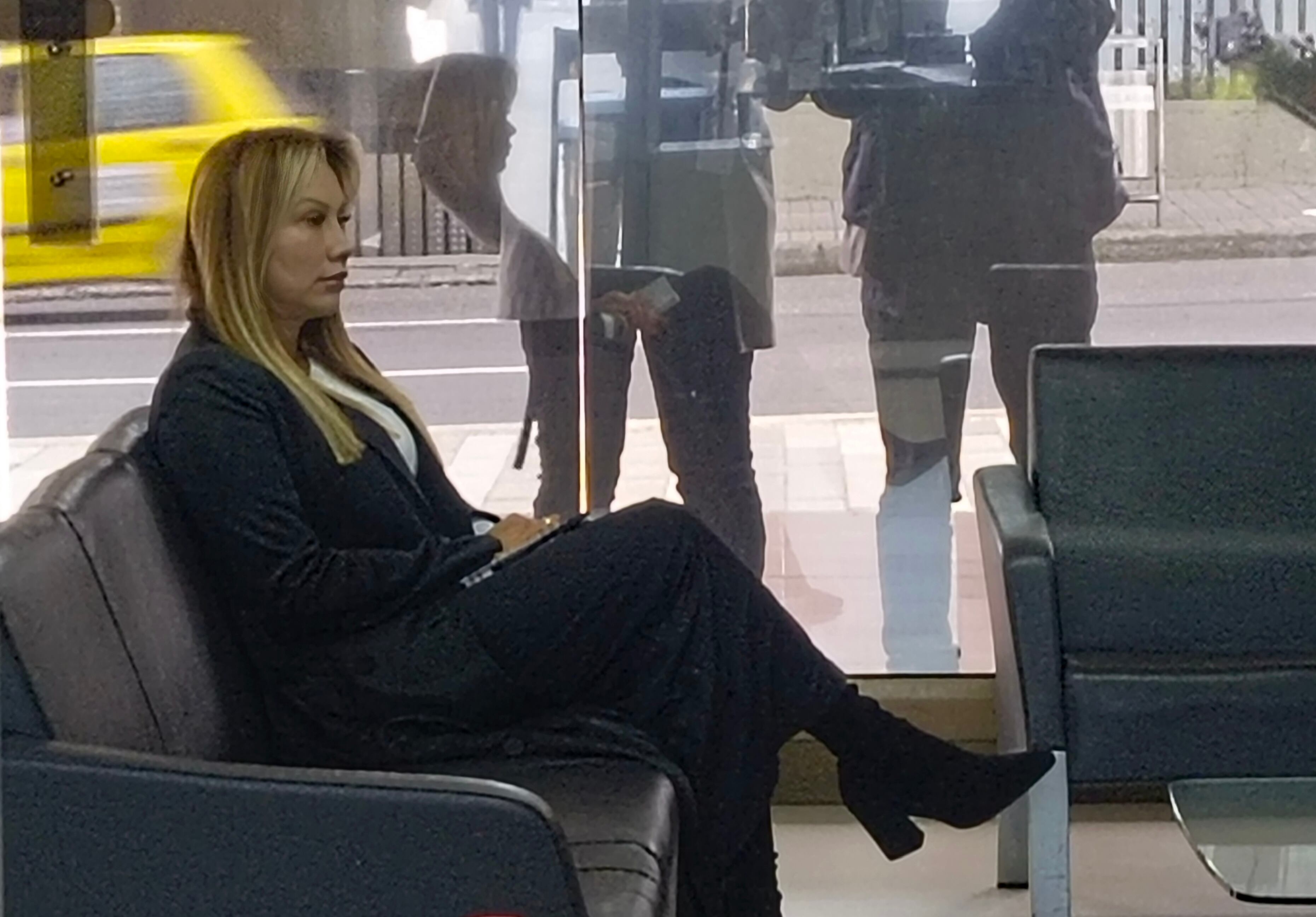 Sandra Ortiz ex consejera para las Regiones
Indagatoria en la sala de instrucción  de la Corte Suprema de Justicia