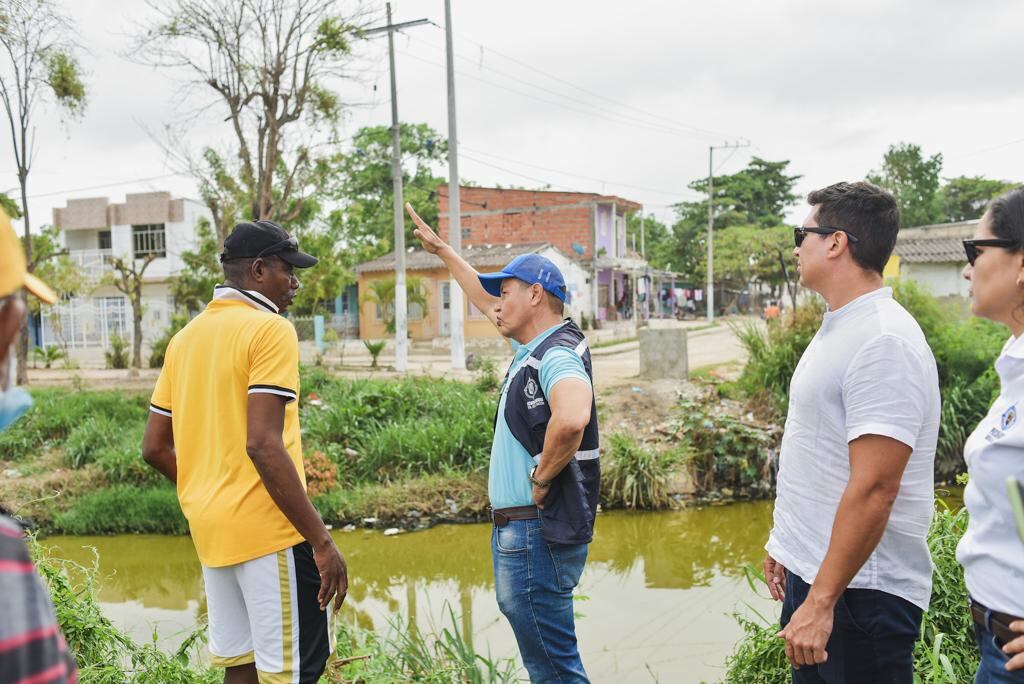 Canales en riesgo en Cartagena