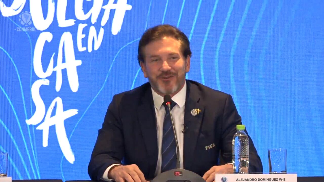 Alejandro Domínguez, presidente de Conmebol.
