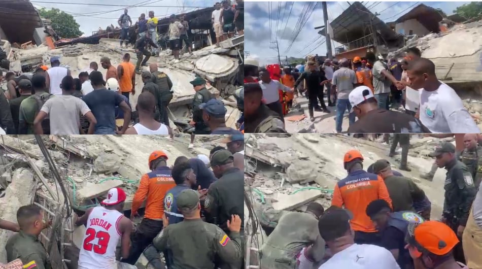 Imágenes de emergencias generadas por terremoto en Chocó.