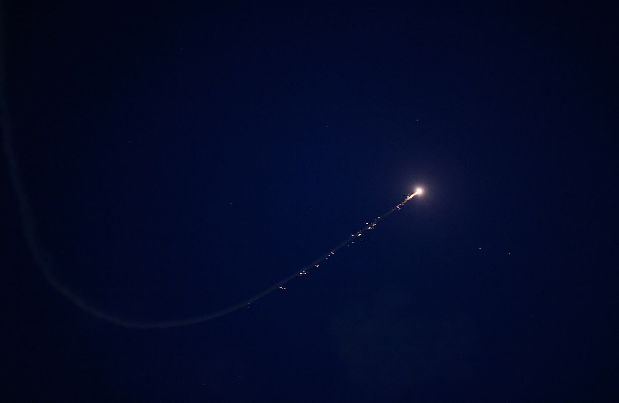 En imágenes : cientos de cohetes lanados a Tel Aviv