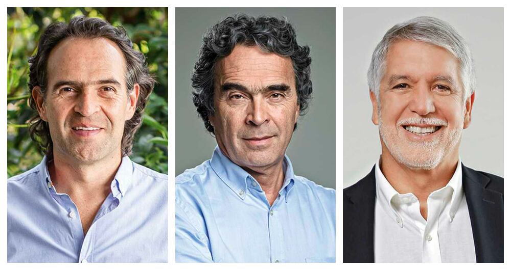 Fico, Peñalosa y Fajardo.