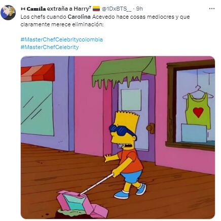 Usuarios en las redes sociales criticaron la decisión de los jurados de MasterChef por la salida del Negrito.