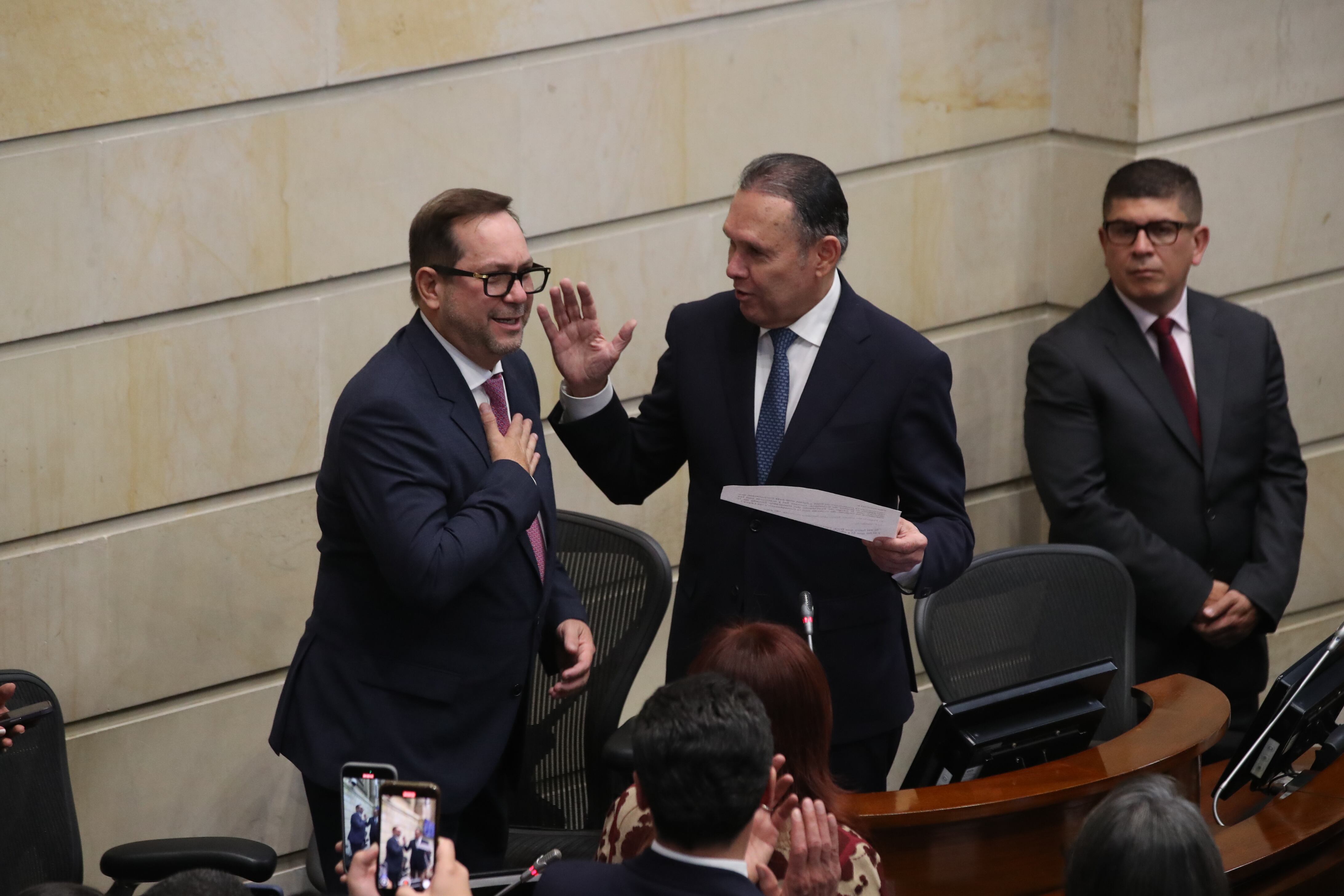 Nuevo presidente del Senado, Lidio García