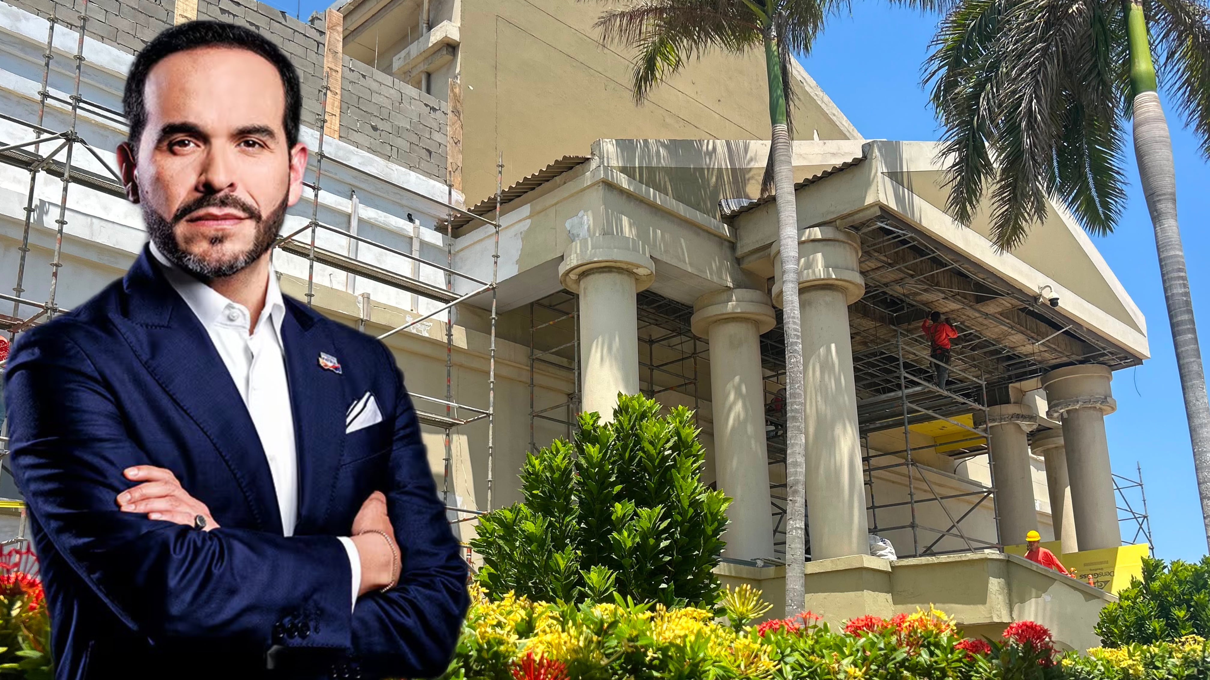 Esta es la nueva sede del presidente electo de Colombia, Abelardo De La Espriella, en Barranquilla.
