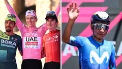 Daniel Martínez y Nairo Quintana ascendieron en el ránking UCI tras el Giro de Italia 2024