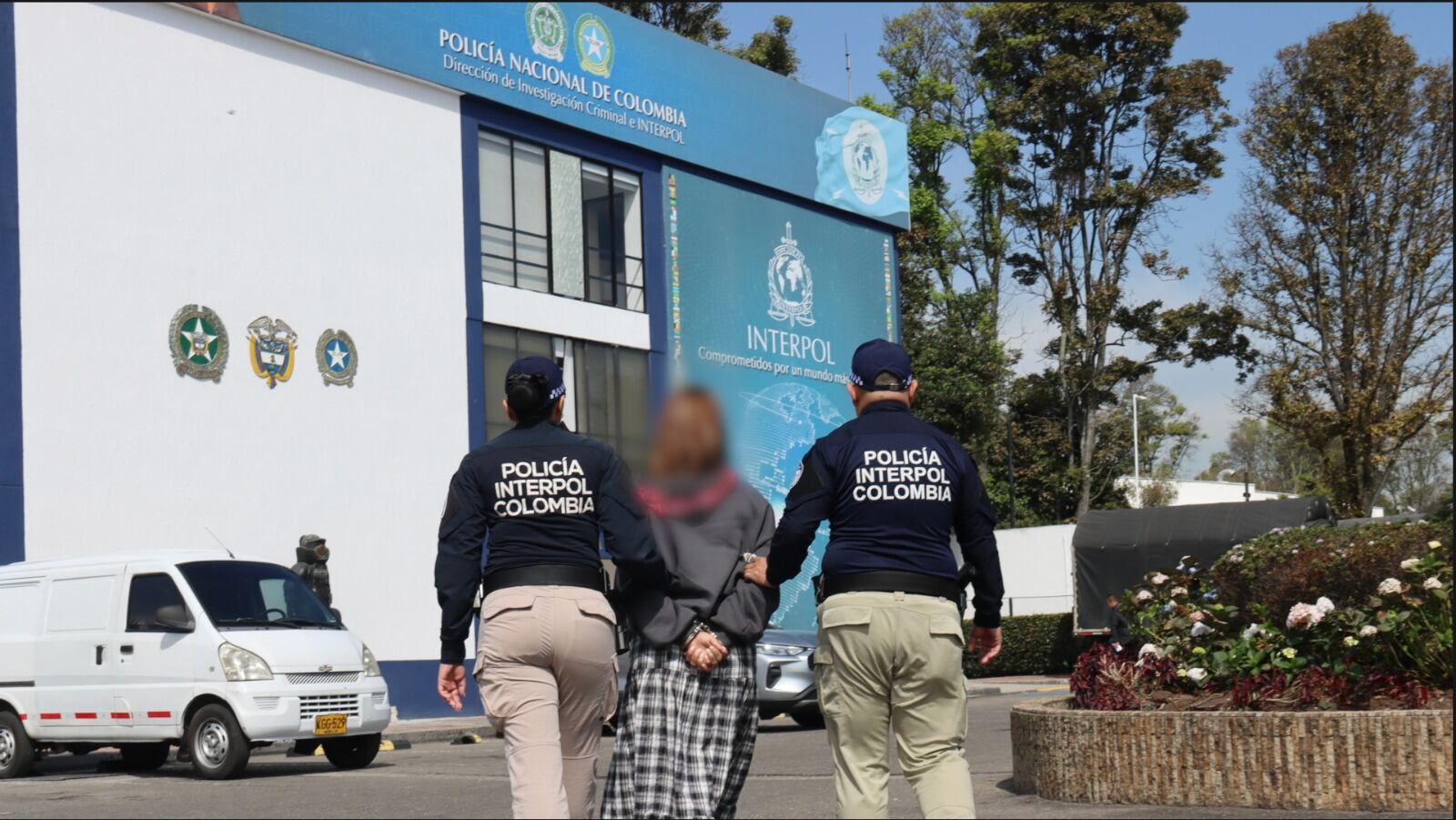 Interpol pondrá a disposición de la Fiscalía a la capturada.