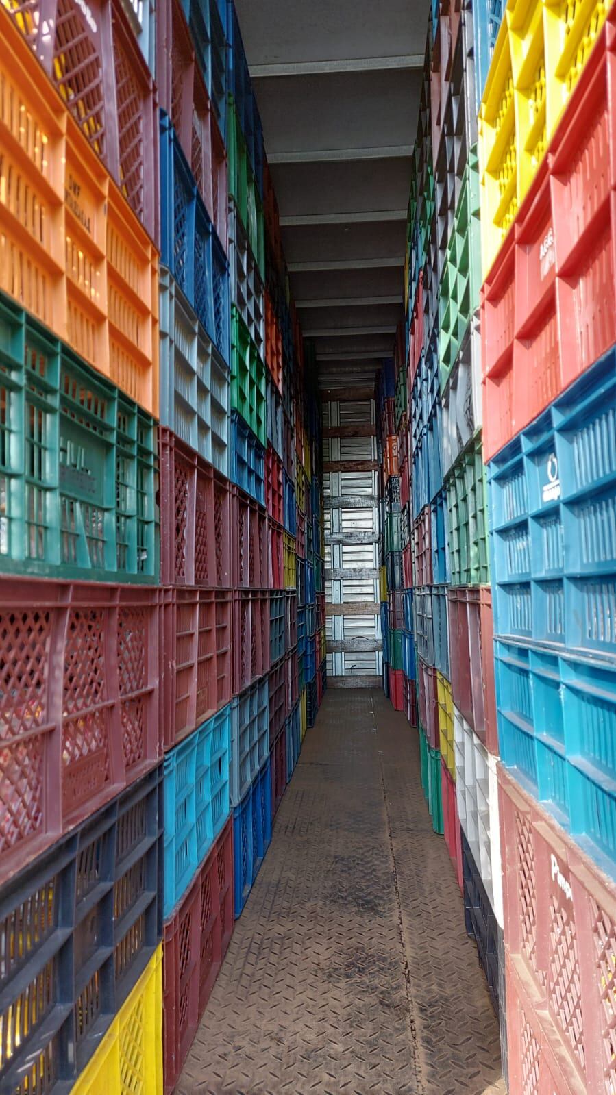 Cocaína camuflada en canastas de pan