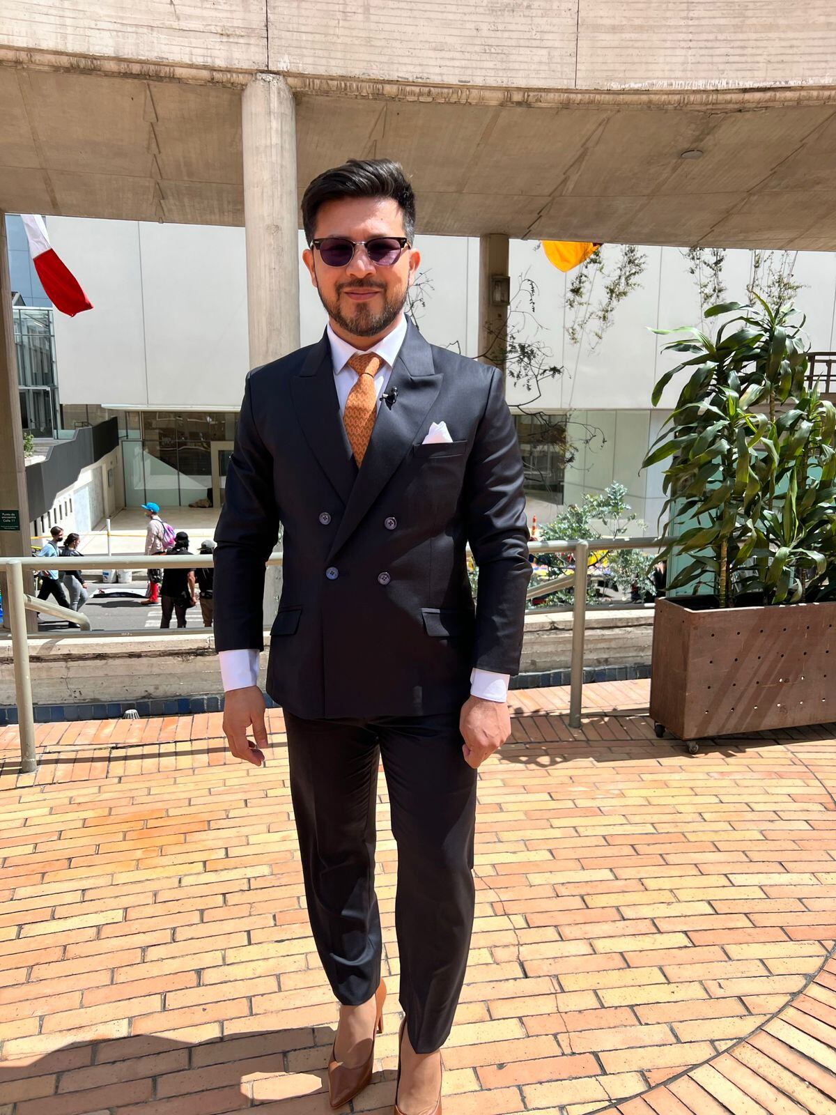 El congresista Andrés Cancimance.