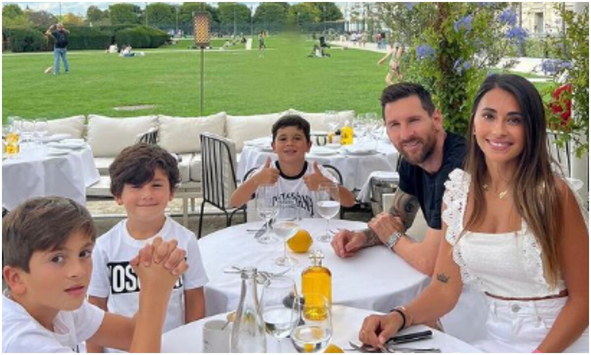 Messi, Antonela Rocuzzo y sus hijos listos para recibir invitados de lujo en esta navidad