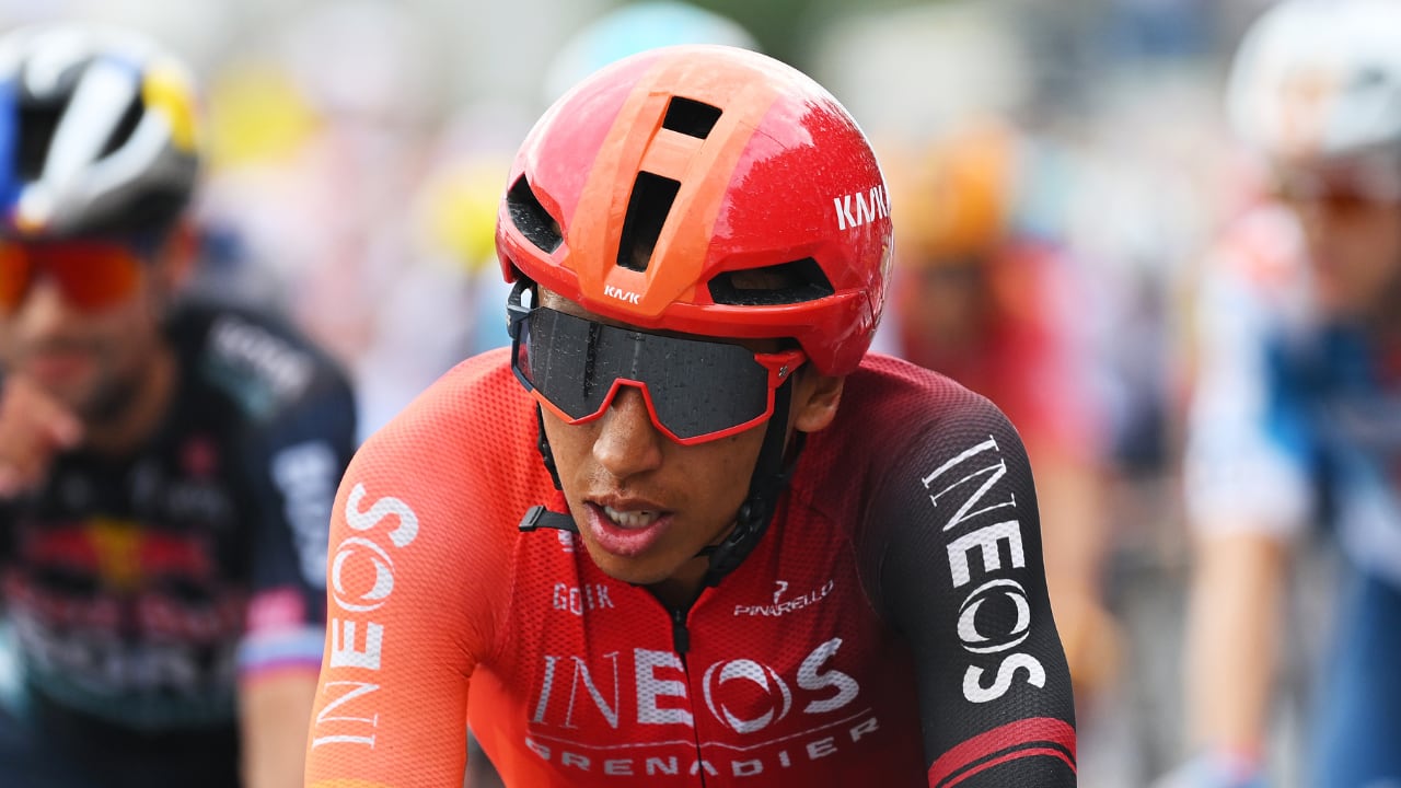 Egan Bernal, colombiano al servicio del Ineos.