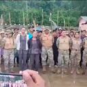 Las imágenes fueron difundidas por las redes sociales