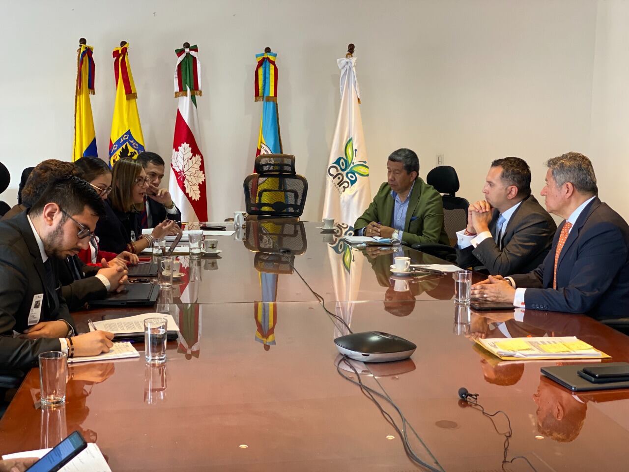 Reunión de acuerdo para ampliar plazo de entrega de la Ptar Salitre.